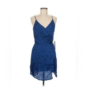 NEW Young Fabulous & Broke Navy Slip Wrap Dress Size Medium NWT